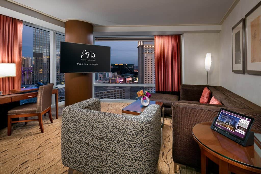 Aria Hotel and Casino Double Queen Suite