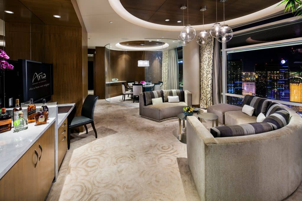 Aria Hotel and Casino Luxury Sky Villa Suites