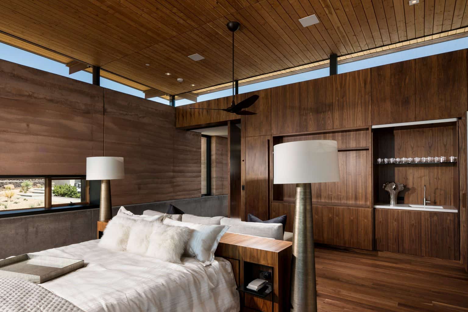 Custom Woodwork in Luxury Master Bedroom