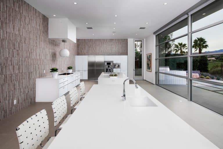 Ultra Modern White Kitchen