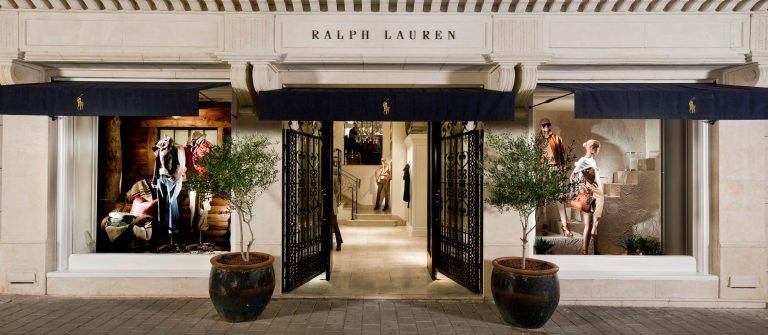 Ralph Lauren Retail Store Front Photography